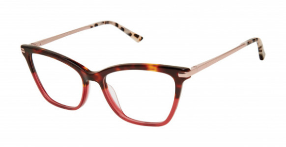 Ted Baker TW006 Eyeglasses, Tortoise Burgundy (TOR)