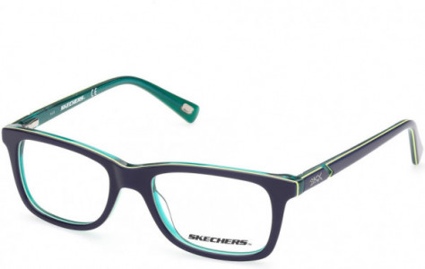 Skechers SE1168 Eyeglasses, 090 - Shiny Blue