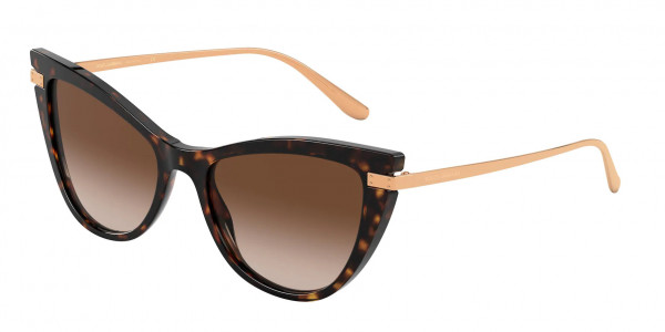 Dolce & Gabbana DG4381F Sunglasses, 502/13 HAVANA (HAVANA)
