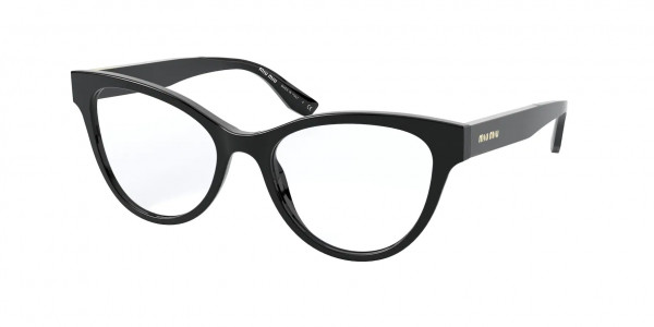 Miu Miu MU 01TV CORE COLLECTION Eyeglasses, 1AB1O1 CORE COLLECTION BLACK (BLACK)