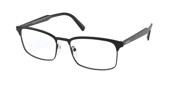 Prada PR 54WV Eyeglasses, 1AB1O1 BLACK