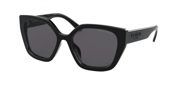 Prada PR 24XS Sunglasses, 1AB5Z1 BLACK POLAR GREY (BLACK)