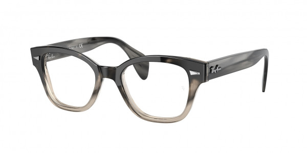Ray-Ban Optical RX0880 Eyeglasses, 8106 GRADIENT GREY HAVANA (TORTOISE)