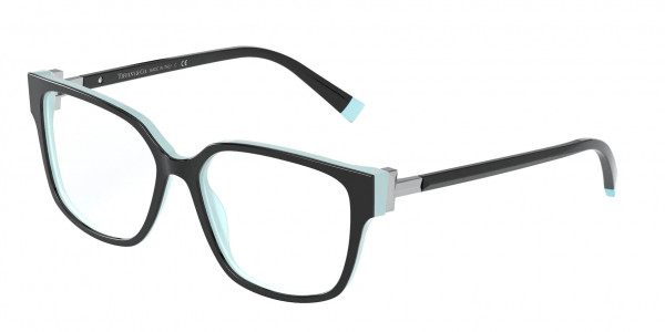 Tiffany & Co. TF2197F Eyeglasses, 8055 BLACK ON TIFFANY BLUE (BLACK)