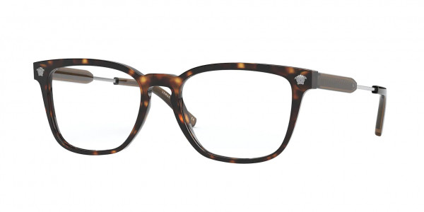 Versace VE3290 Eyeglasses, 5337 HAVANA (HAVANA)