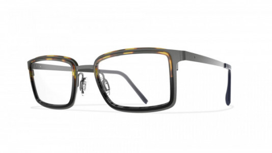 Blackfin Dunkirk Eyeglasses, Gray/Havana-Black Acetate - C1083