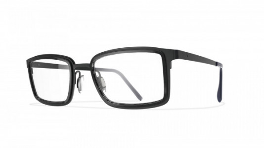 Blackfin Dunkirk Eyeglasses, Black/Black Acetate - C1082