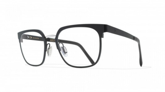 Blackfin Winter Harbor Eyeglasses, Black/Silver - C1060
