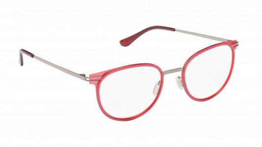 Mad In Italy Torcello Eyeglasses, Mirror Red/Light Gun - C03