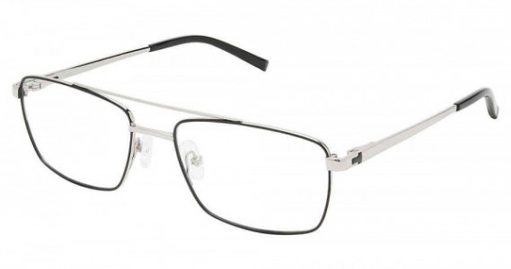 SuperFlex SF-1121T Eyeglasses, S100-BLACK SILVER