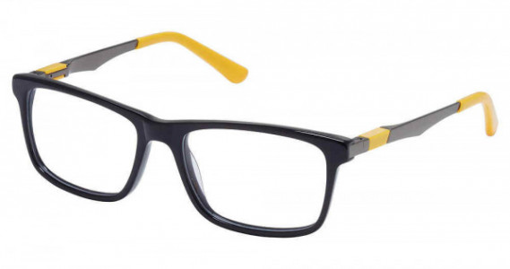 SuperFlex SFK-233 Eyeglasses, S300-BLACK LEMON