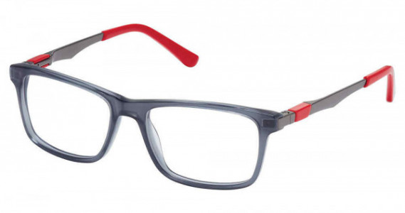 SuperFlex SFK-233 Eyeglasses, S303-GREY RED