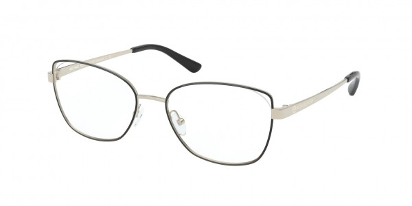 Michael Kors MK3043 ANACAPRI Eyeglasses, 1014 ANACAPRI LIGHT GOLD/BLACK (GOLD)