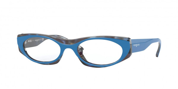 Vogue VO5316 Eyeglasses, 2817 TOP BLUE/MULTICOLOR HAVANA (BLUE)
