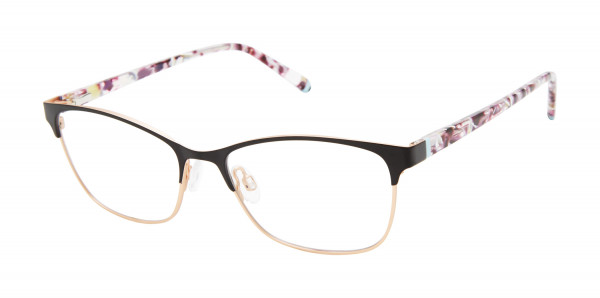 Humphrey's 592049 Eyeglasses, BLACK/ROSE GOLD - 10 (BLK)