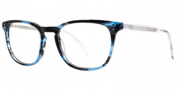 Adrienne Vittadini 6021 Eyeglasses, Blue Stripe