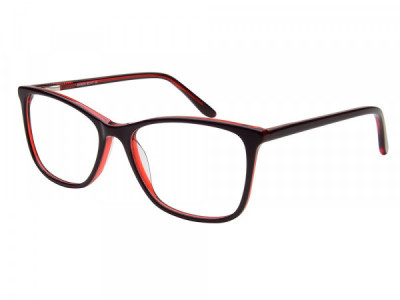 Baron BZ147 Eyeglasses, Dark Red