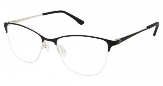 SuperFlex SF-569 Eyeglasses, S100-BLACK GOLD