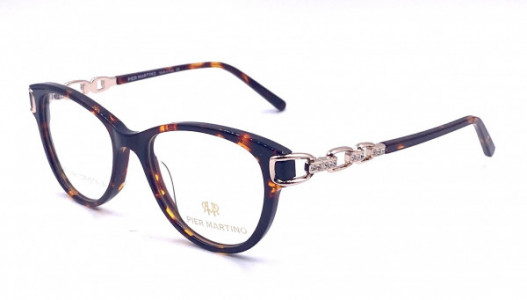 Pier Martino PM6591 Eyeglasses, C3 Dark Amber Gold