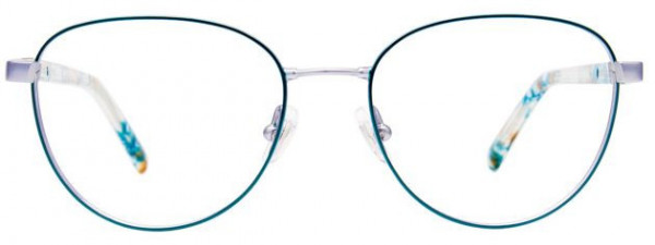 EasyTwist ET9000 Eyeglasses, 060 - Satin Teal & Light Steel Blue