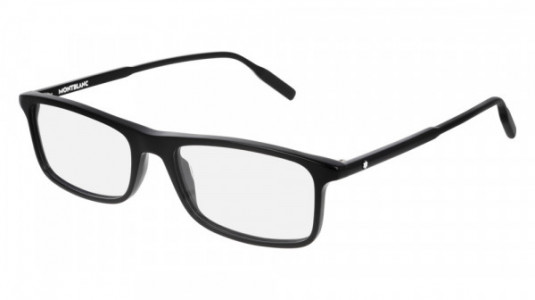Montblanc MB0086O Eyeglasses, 001 - BLACK