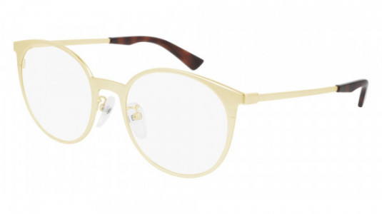 Balenciaga BB0084O Eyeglasses, 002 - GOLD