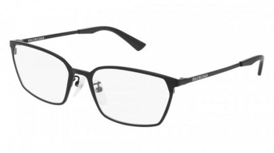 Balenciaga BB0085O Eyeglasses, 001 - BLACK