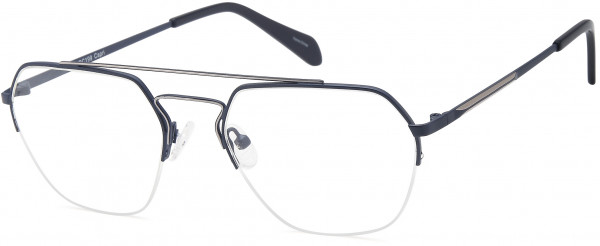 Di Caprio DC199 Eyeglasses, Blue Gunmetal