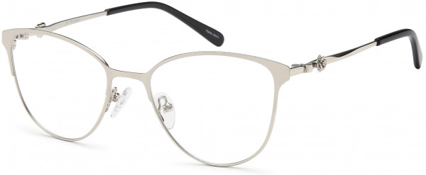 Di Caprio DC194 Eyeglasses, Silver