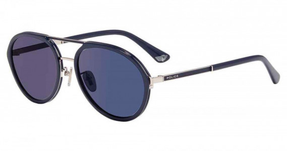 Police SPLA57 Sunglasses, BLUE (579B)
