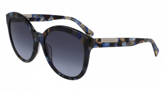Longchamp LO671S Sunglasses, (461) BLUE TORTOISE