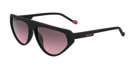 DKNY DK528S Sunglasses, (001) BLACK / PINK