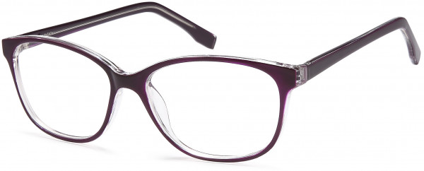 4U U 216 Eyeglasses, Purple