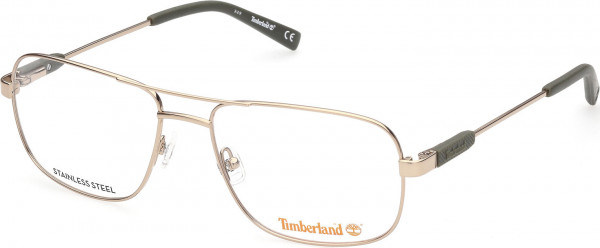 Timberland TB1676 Eyeglasses, 032 - Shiny Pale Gold / Shiny Pale Gold
