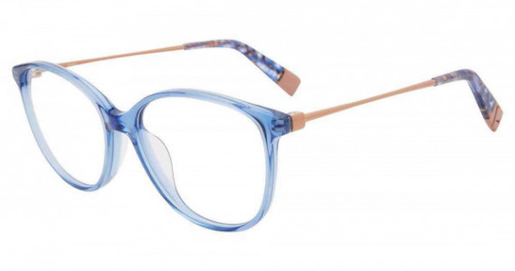 Furla VFU201 Eyeglasses, BLUE (0U11)