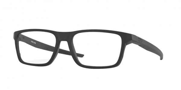 Oakley OX8164 PORT BOW Eyeglasses, 816401 PORT BOW SATIN BLACK (BLACK)
