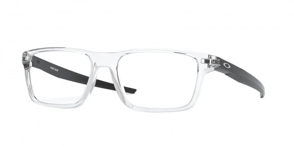 Oakley OX8164 PORT BOW Eyeglasses, 816402 PORT BOW POLISHED CLEAR (TRANSPARENT)