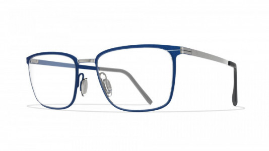 Blackfin Greenport Eyeglasses, C1287 - Blue/Silver