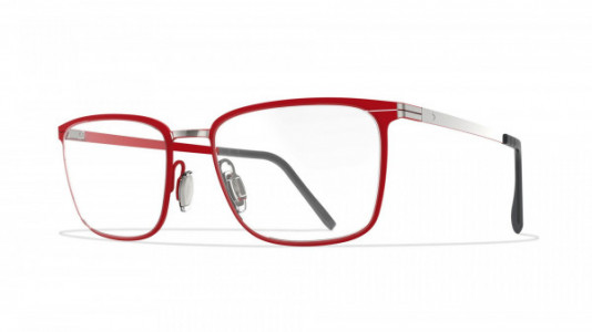 Blackfin Greenport Eyeglasses, C1288 - Red/Silver