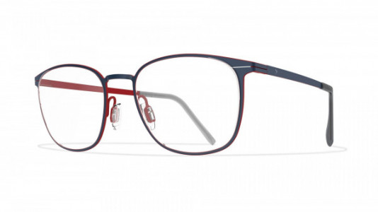 Blackfin Hoover Eyeglasses, C1195 - Blue/Red
