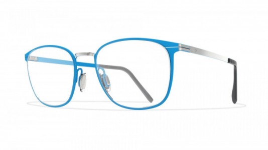 Blackfin Hoover Eyeglasses, C1292 - Light Blue/Silver