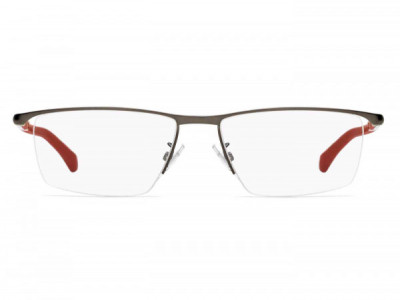 HUGO BOSS Black BOSS 1104/F Eyeglasses, 0R80 MATTE RUTHENIUM