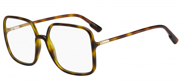 Christian Dior Sostellaireo 1 Eyeglasses, 0086 Dark Havana