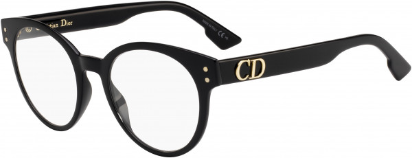 Christian Dior Diorcd 3 Eyeglasses, 0807 Black