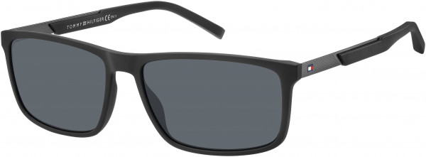 Tommy Hilfiger T. Hilfiger 1675/S Sunglasses, 0003 Matte Black
