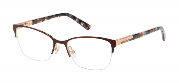 Ted Baker TPW500 Eyeglasses, Brown Rose Gold (BRN)