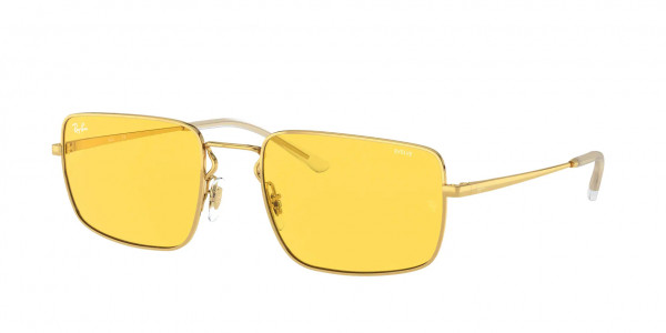 Ray-Ban RB3669 Sunglasses, 001/Q1 ARISTA EVOLVE PHOTO YELLOW TO (GOLD)