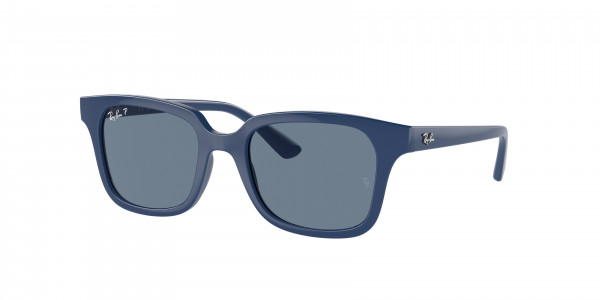 Ray-Ban Junior RJ9071S Sunglasses, 71612V BLUE DARK BLUE POLAR (BLUE)