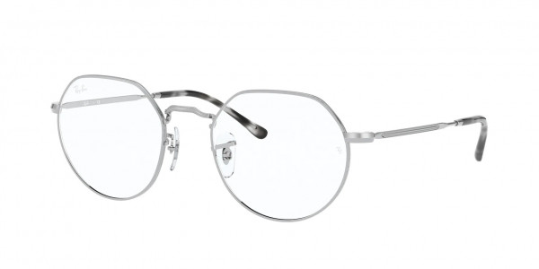 Ray-Ban Optical RX6465 JACK Eyeglasses, 2501 JACK SILVER (SILVER)