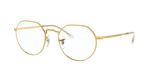 Ray-Ban Optical RX6465 JACK Eyeglasses, 3086 JACK LEGEND GOLD (GOLD)